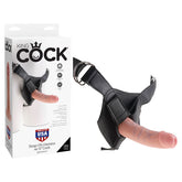 King Cock Strap-On Harness With 6'' Realistic Dong Strap-On STRAP-ONS